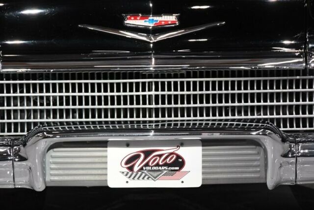 1958 Black Chevrolet Impala Coupe