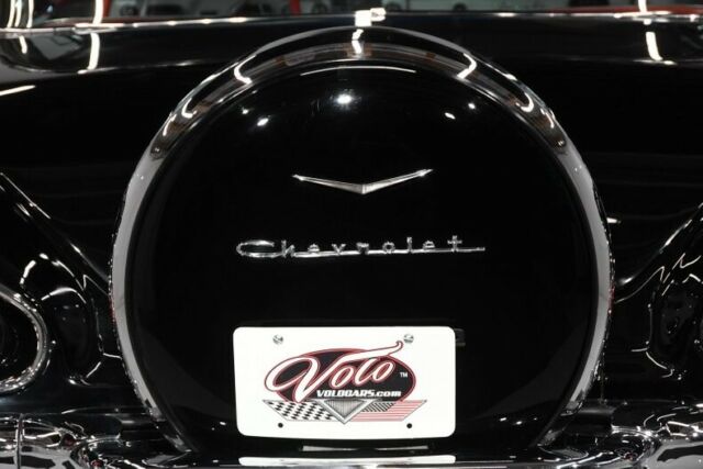 1958 Black Chevrolet Impala Coupe