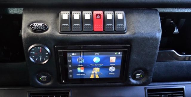 1989 White Land Rover Defender Convertible