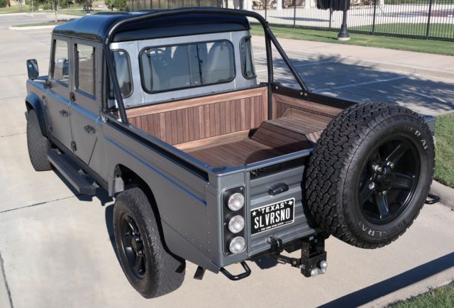 1986 AMG DESIGNO SATIN GRAY Land Rover Defender Crew Cab Pickup