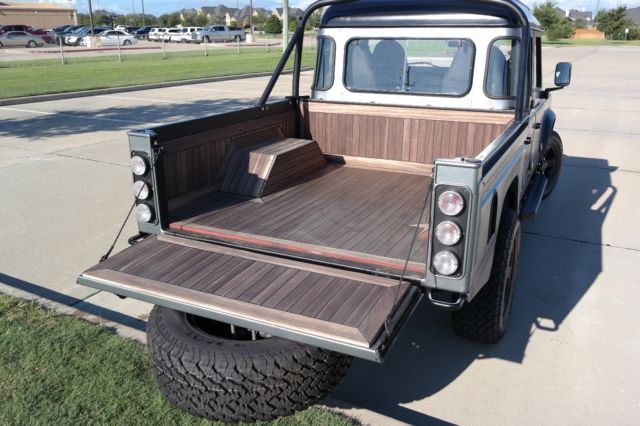 1986 AMG DESIGNO SATIN GRAY Land Rover Defender Crew Cab Pickup