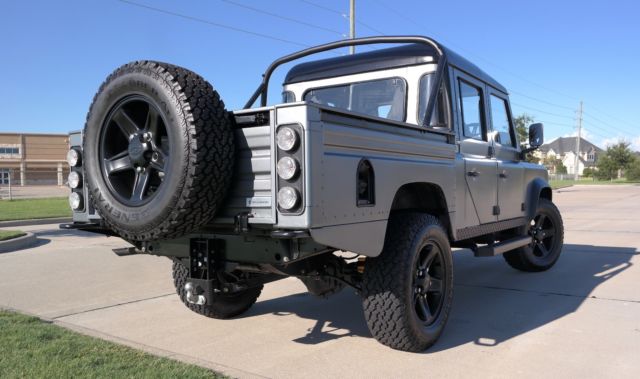 1986 AMG DESIGNO SATIN GRAY Land Rover Defender Crew Cab Pickup