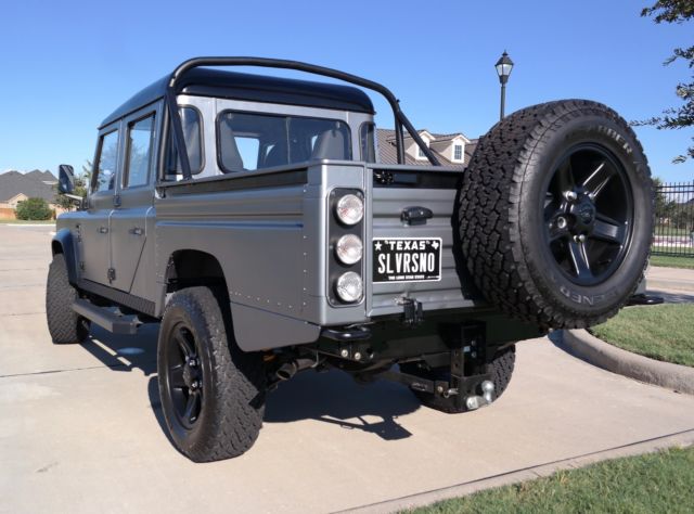 1986 AMG DESIGNO SATIN GRAY Land Rover Defender Crew Cab Pickup