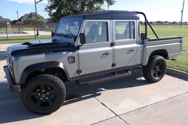1986 AMG DESIGNO SATIN GRAY Land Rover Defender Crew Cab Pickup