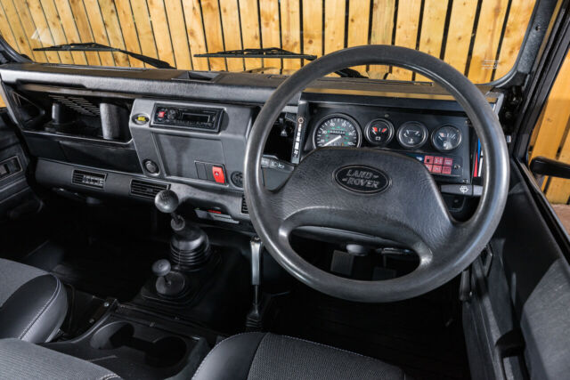1993 Black Land Rover Defender Convertible