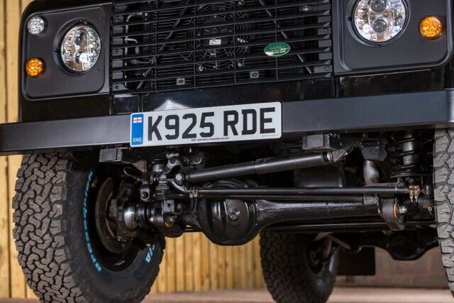 1993 Black Land Rover Defender Convertible