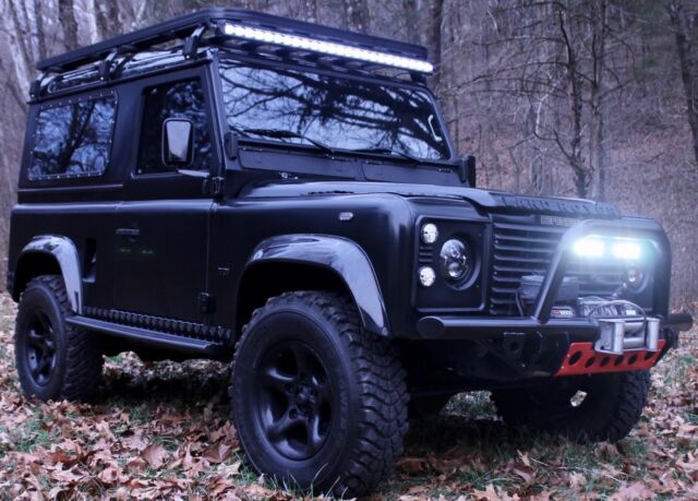 1985 Black Land Rover Defender SUV