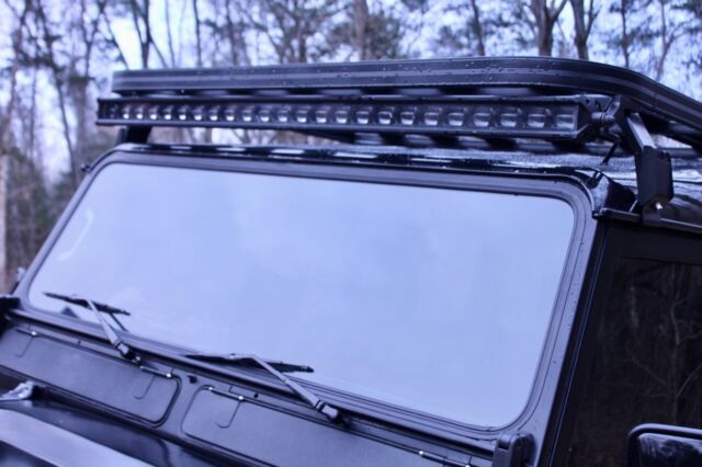 1985 Black Land Rover Defender SUV