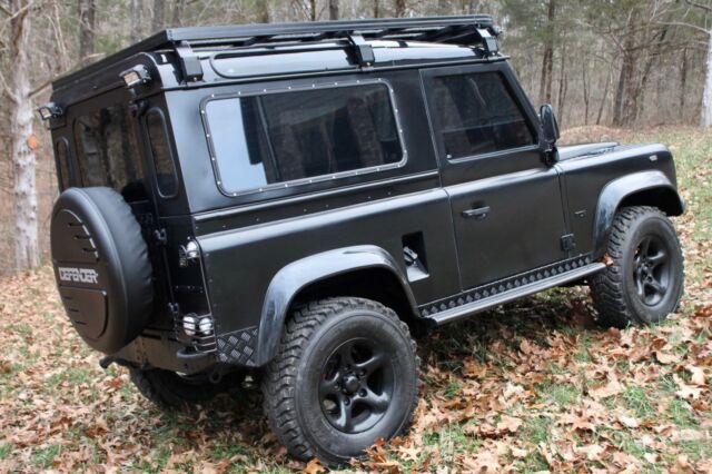 1985 Black Land Rover Defender SUV