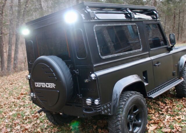 1985 Black Land Rover Defender SUV