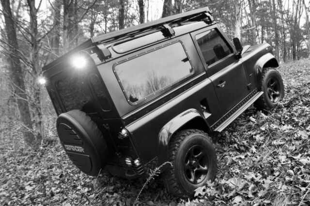 1985 Black Land Rover Defender SUV