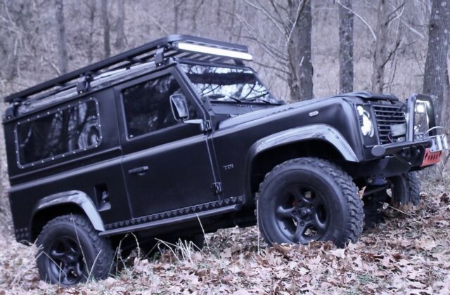 1985 Black Land Rover Defender SUV