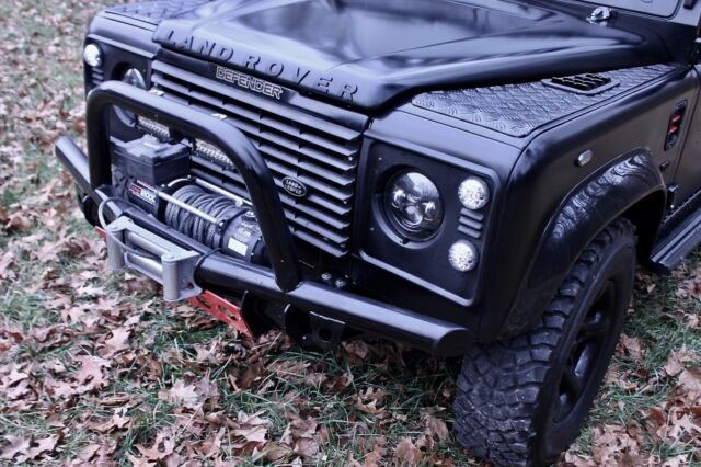 1985 Black Land Rover Defender SUV