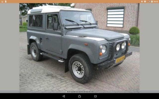 1988 Gray Land Rover Defender