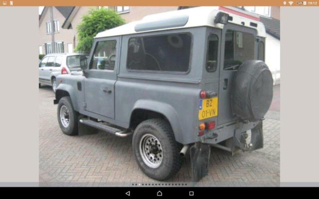 1988 Gray Land Rover Defender