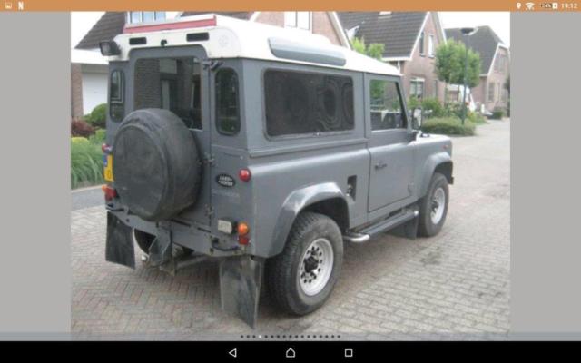 1988 Gray Land Rover Defender