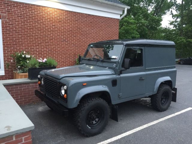 1987 Gray Land Rover Defender Truck