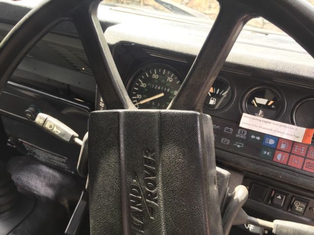 1987 Gray Land Rover Defender Truck