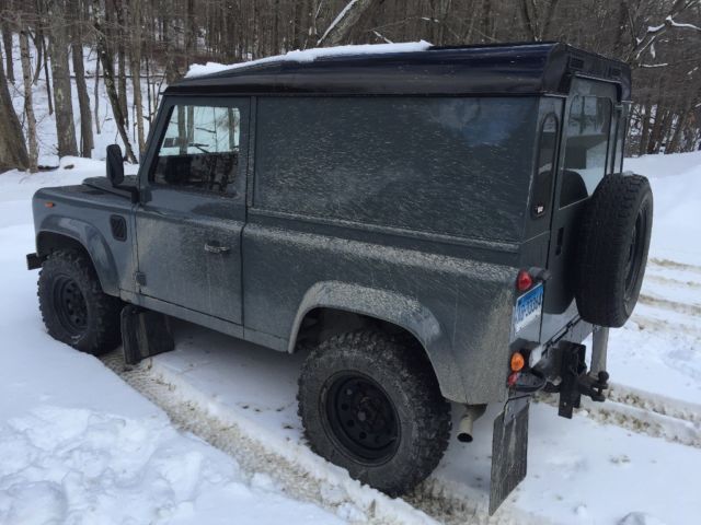 1987 Gray Land Rover Defender Truck