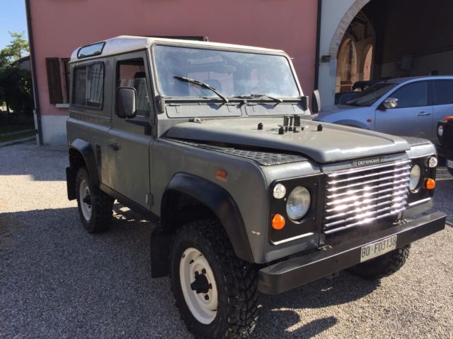 1990 Gray Land Rover Defender