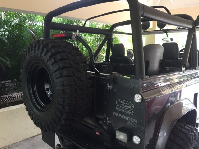 1990 Gray Land Rover Defender