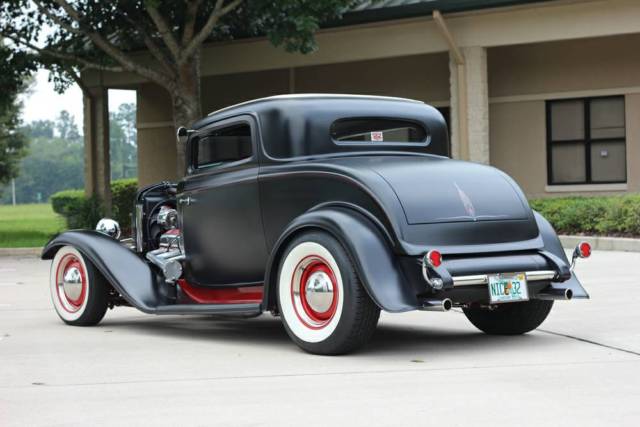 1932 Satin Black Ford Coupe Coupe