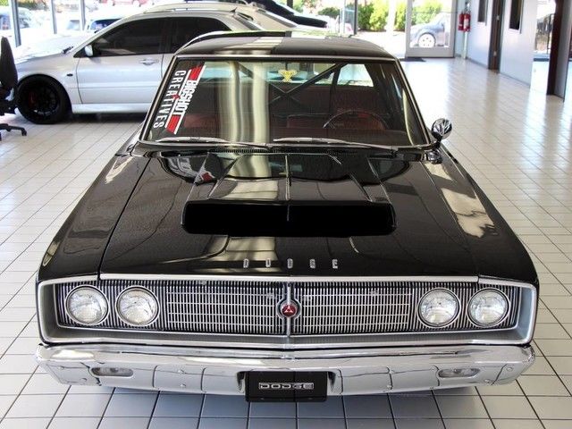 1967 Black Dodge Coronet Coupe