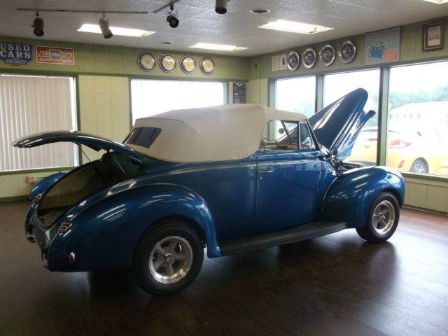 1940 Blue Ford Other Convertible
