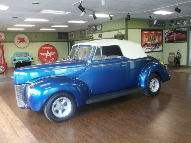 1940 Blue Ford Other Convertible