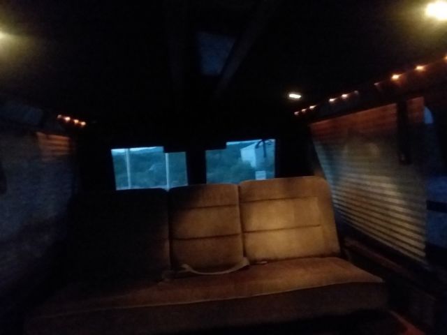 1993 Blue Chevrolet G20 Van Extended Passenger Van