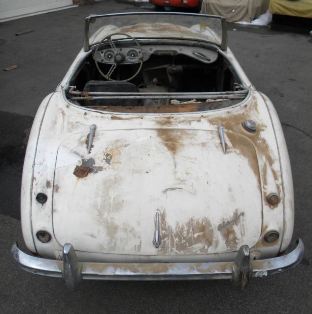 1957 White/Red Austin Healey Other Convertible