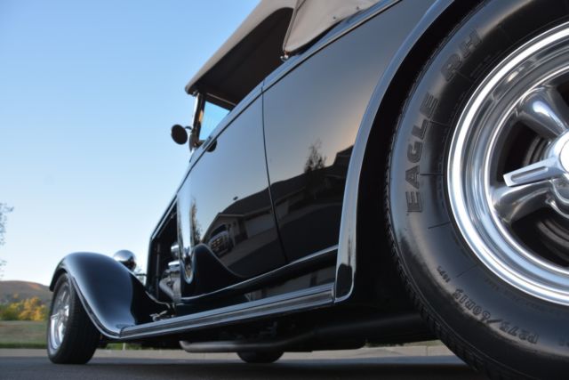 1932 Black Ford Roadster Convertible