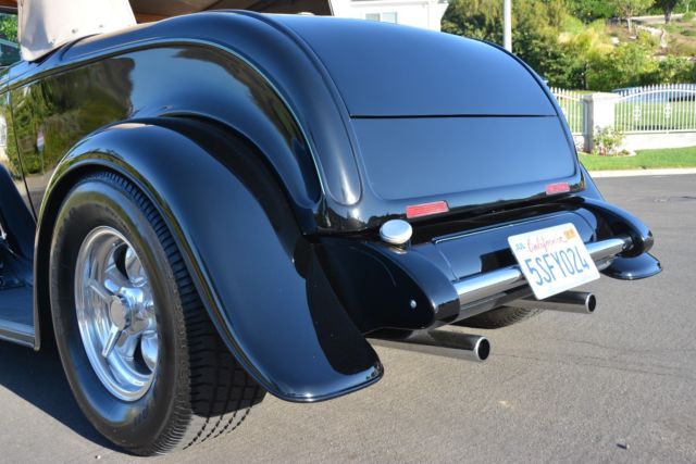 1932 Black Ford Roadster Convertible