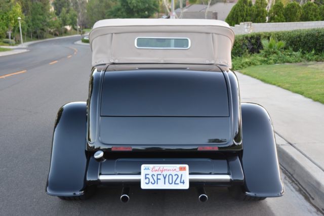 1932 Black Ford Roadster Convertible
