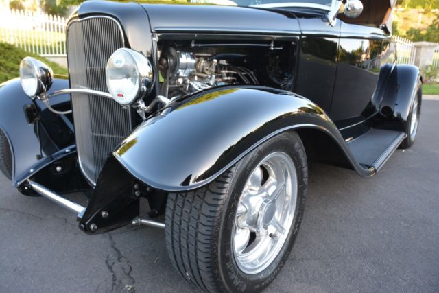 1932 Black Ford Roadster Convertible
