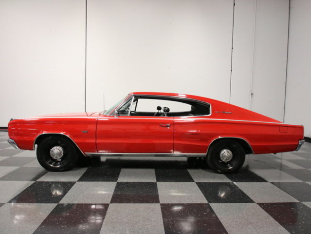 1967 Red Dodge Charger Coupe