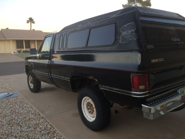 1986 Black Chevrolet Other Pickups