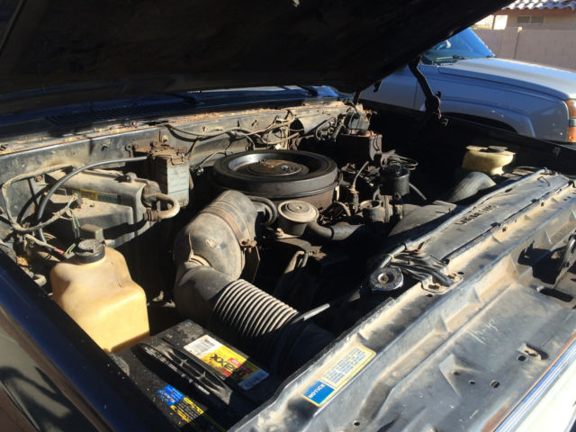 1986 Black Chevrolet Other Pickups