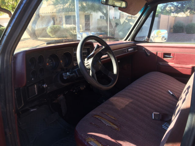 1986 Black Chevrolet Other Pickups