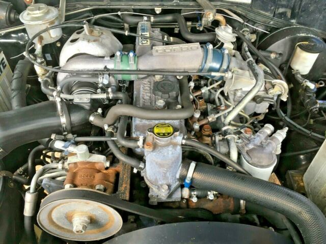 1987 Black Toyota Land Cruiser 4X4