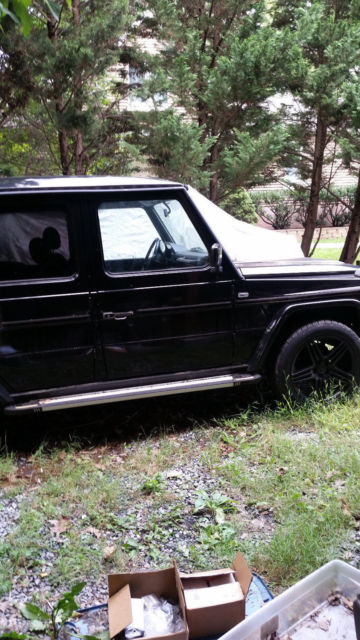 1983 Black Mercedes-Benz G-Class SUV