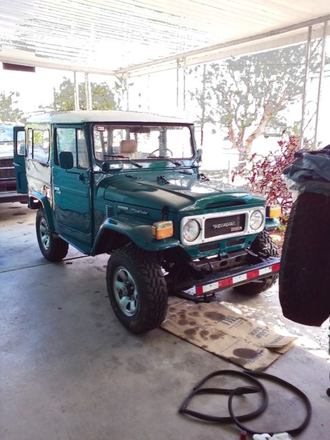 1976 Green Toyota Land Cruiser