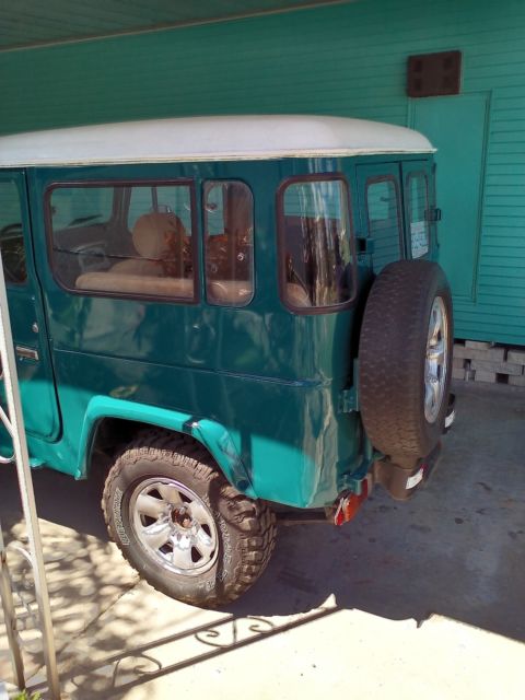 1976 Green Toyota Land Cruiser