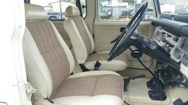 1980 White Toyota Land Cruiser Convertible