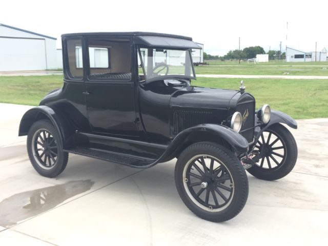 1926 Black Ford Model T Coupe