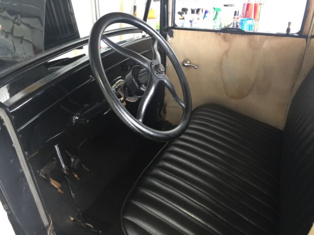 1926 Black Ford Model T Coupe