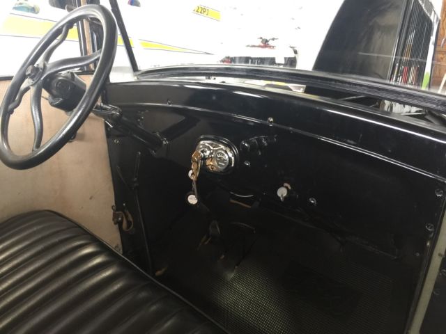 1926 Black Ford Model T Coupe