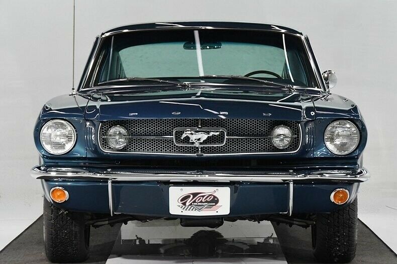 1965 Blue Ford Mustang Fastback