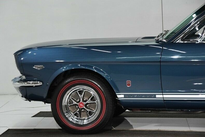 1965 Blue Ford Mustang Fastback
