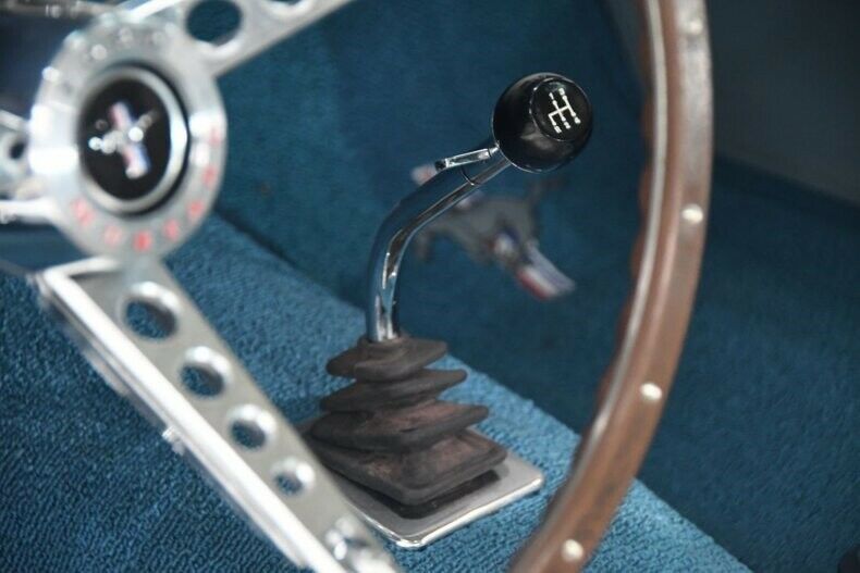 1965 Blue Ford Mustang Fastback